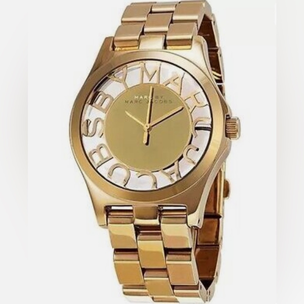 MBM3206 Marc by Marc Jacobs Henry Skeleton Women's watch Gold 40 mm